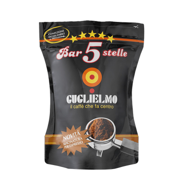 Guglielmo Bar 5 Stelle ESPRESSO 250g gemahlen